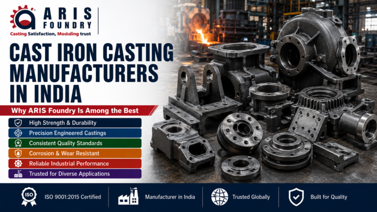 Cast Iron Casting Manufacturers in India – Why ARIS Foundry Is Among the Best