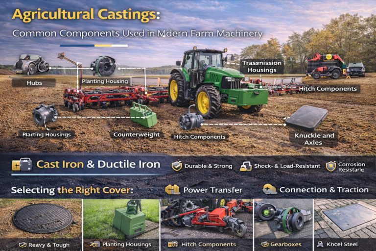 Agricultural Castings: Common Components Used in Modern Farm Machinery