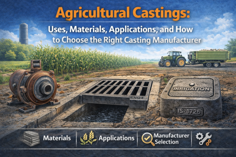 Agricultural Castings: Uses, Materials, Applications, and How to Choose the Right Casting Manufacturer
