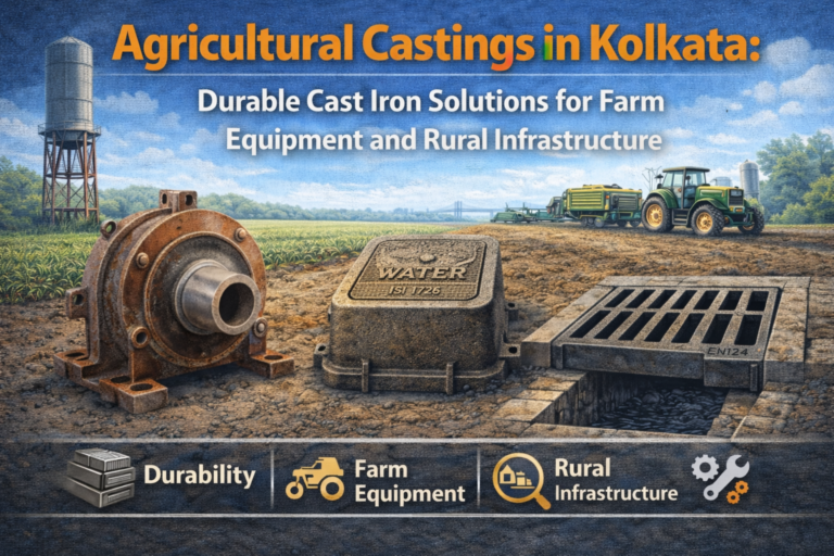 Agricultural Castings in Kolkata: Durable Cast Iron Solutions for Farm Equipment and Rural Infrastructure