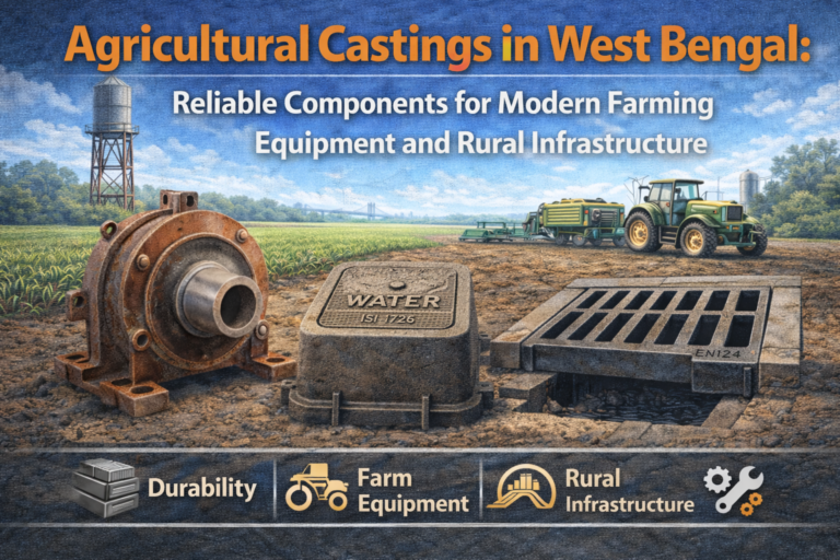 Agricultural Castings in West Bengal: Reliable Components for Modern Farming Equipment and Rural Infrastructure