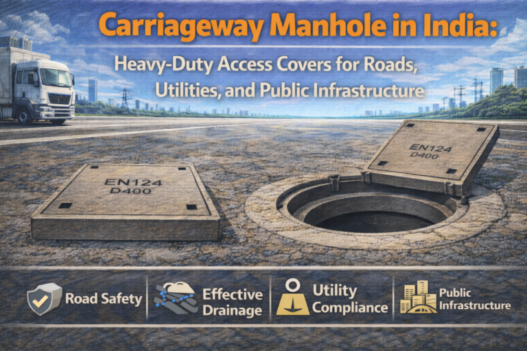Carriageway Manhole in India: Heavy-Duty Access Covers for Roads, Utilities, and Public Infrastructure