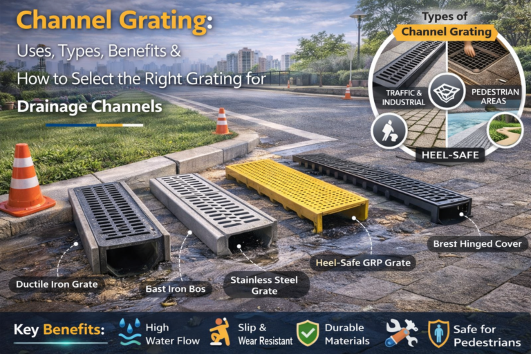 Channel Grating: Uses, Types, Benefits & How to Select the Right Grating for Drainage Channels