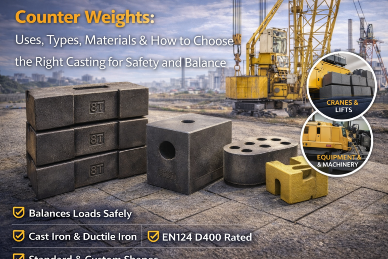 Counter Weights: Uses, Types, Materials & How to Choose the Right Casting for Safety and Balance