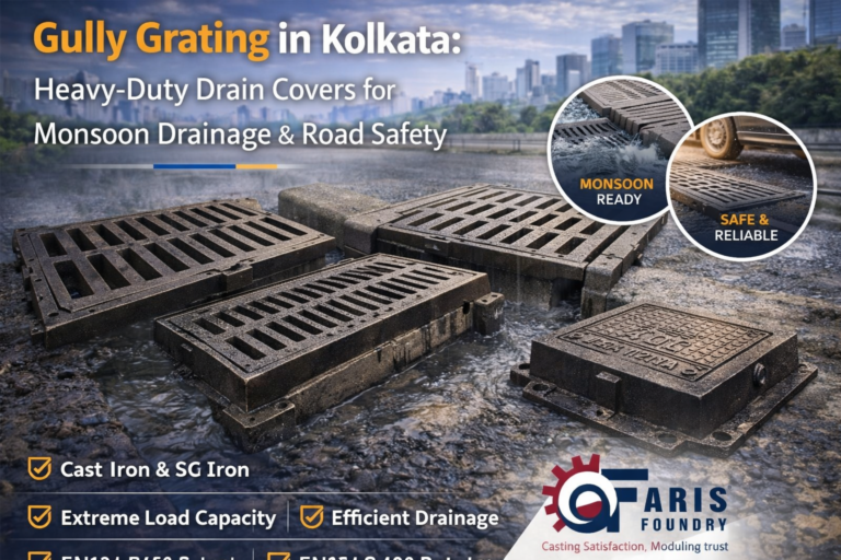 Gully Grating in Kolkata: Heavy-Duty Drain Covers for Monsoon Drainage & Road Safety
