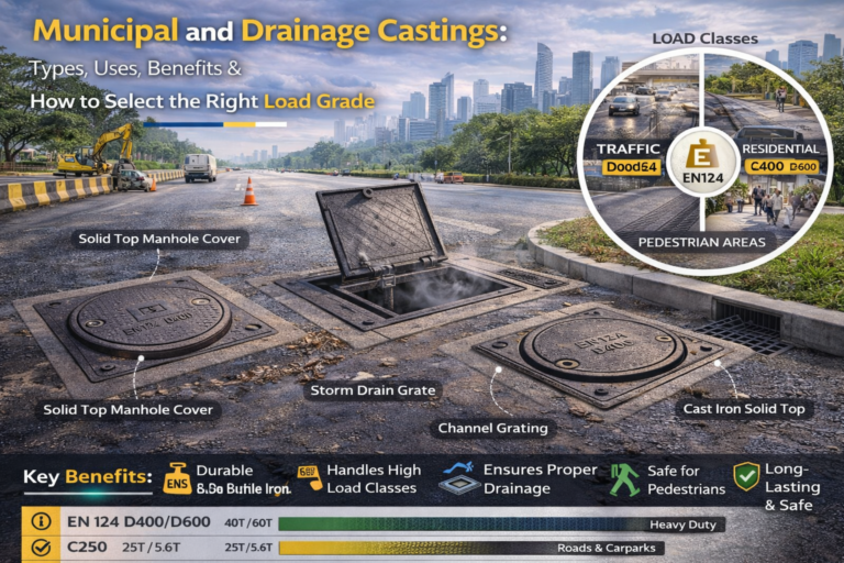 Municipal and Drainage Castings: Types, Uses, Benefits & How to Select the Right Load Grade