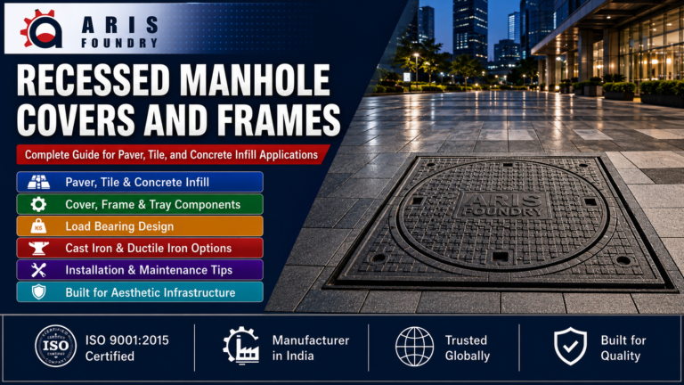 Recessed Manhole Covers and Frames: Complete Guide for Paver, Tile, and Concrete Infill Applications