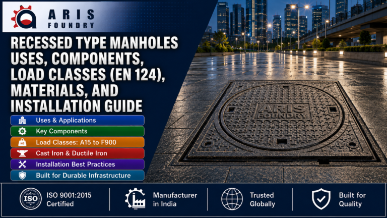 Recessed Type Manholes: Uses, Components, Load Classes (EN 124), Materials, and Installation Guide
