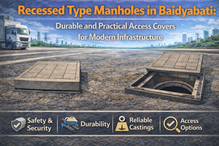 Recessed Type Manholes in Baidyabati: Durable and Practical Access Covers for Modern Infrastructure