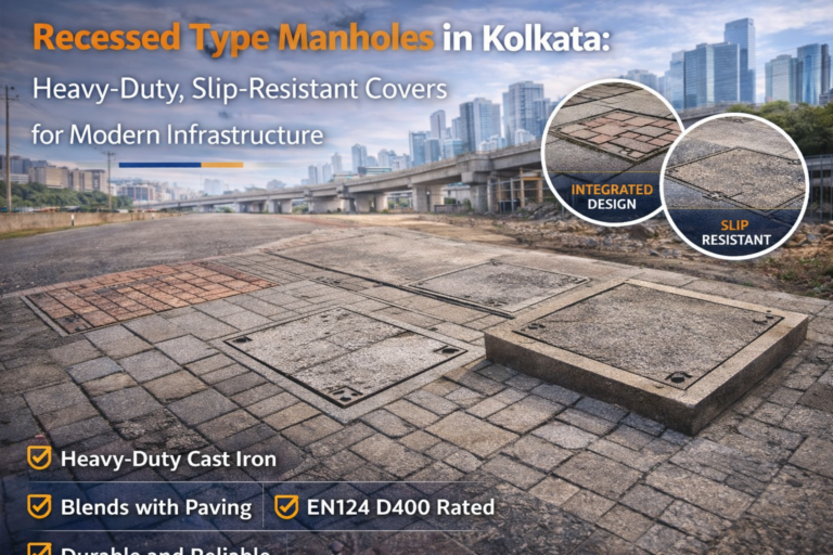 Recessed Type Manholes in Kolkata: Heavy-Duty, Slip-Resistant Covers for Modern Infrastructure