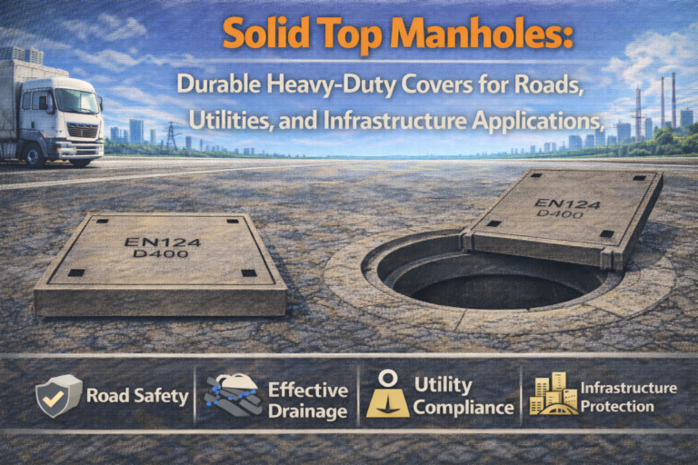 Solid Top Manholes: Durable Heavy-Duty Covers for Roads, Utilities, and Infrastructure Applications