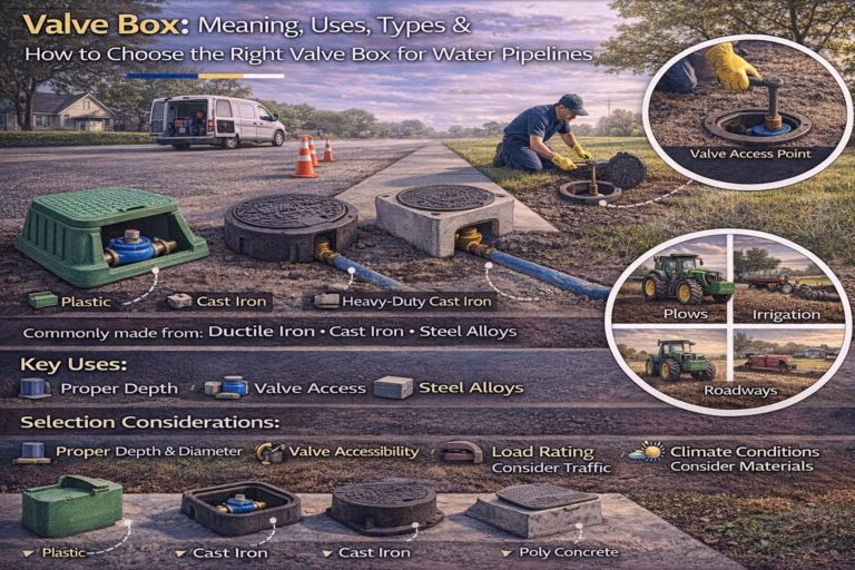 Valve Box: Meaning, Uses, Types & How to Choose the Right Valve Box for Water Pipelines