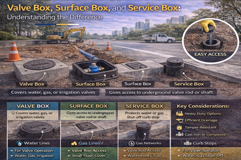 Valve Box, Surface Box, and Service Box: Understanding the Difference