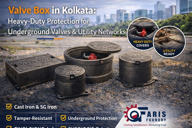 Valve Box in Kolkata: Heavy-Duty Protection for Underground Valves & Utility Networks