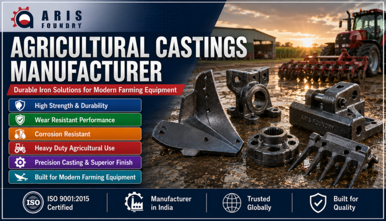 Agricultural Castings Manufacturer: Durable Iron Solutions for Modern Farming Equipment