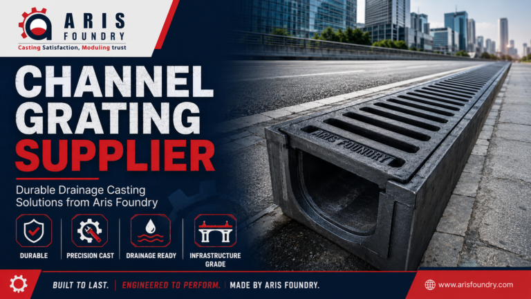 Channel Grating Supplier: Durable Drainage Casting Solutions from Aris Foundry