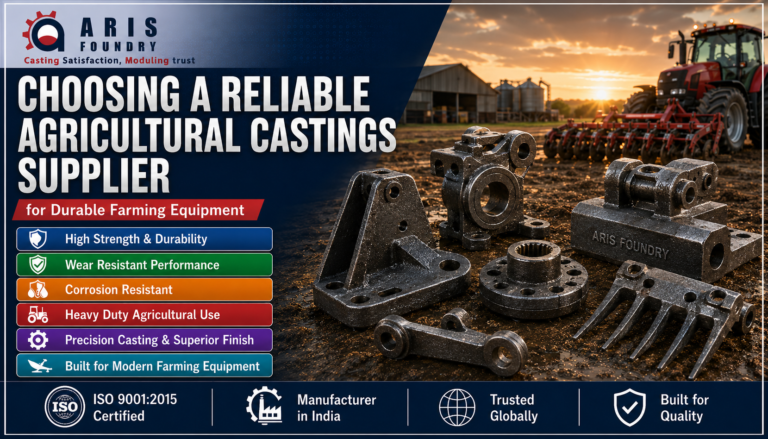 Choosing a Reliable Agricultural Castings Supplier for Durable Farming Equipment