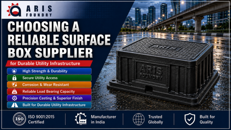 Choosing a Reliable Surface Box Supplier for Durable Utility Infrastructure