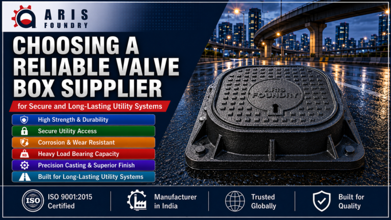 Choosing a Reliable Valve Box Supplier for Secure and Long-Lasting Utility Systems