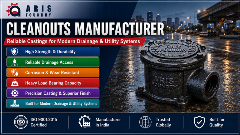 Cleanouts Manufacturer: Reliable Castings for Modern Drainage & Utility Systems