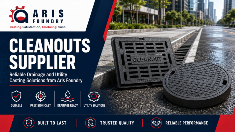 Cleanouts Supplier: Reliable Drainage and Utility Casting Solutions from Aris Foundry