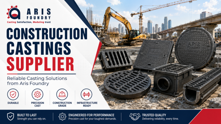 Construction Castings Supplier: Reliable Casting Solutions from Aris Foundry