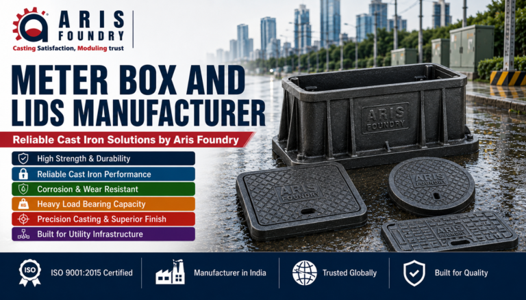 Meter Box and Lids Manufacturer: Reliable Cast Iron Solutions by Aris Foundry