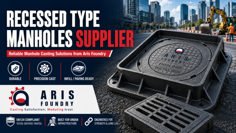Recessed Type Manholes Supplier: Reliable Manhole Casting Solutions from Aris Foundry