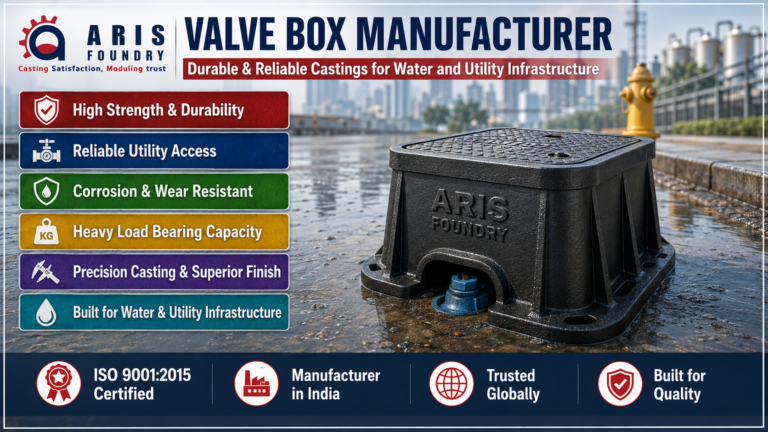 Valve Box Manufacturer: Durable & Reliable Castings for Water and Utility Infrastructure